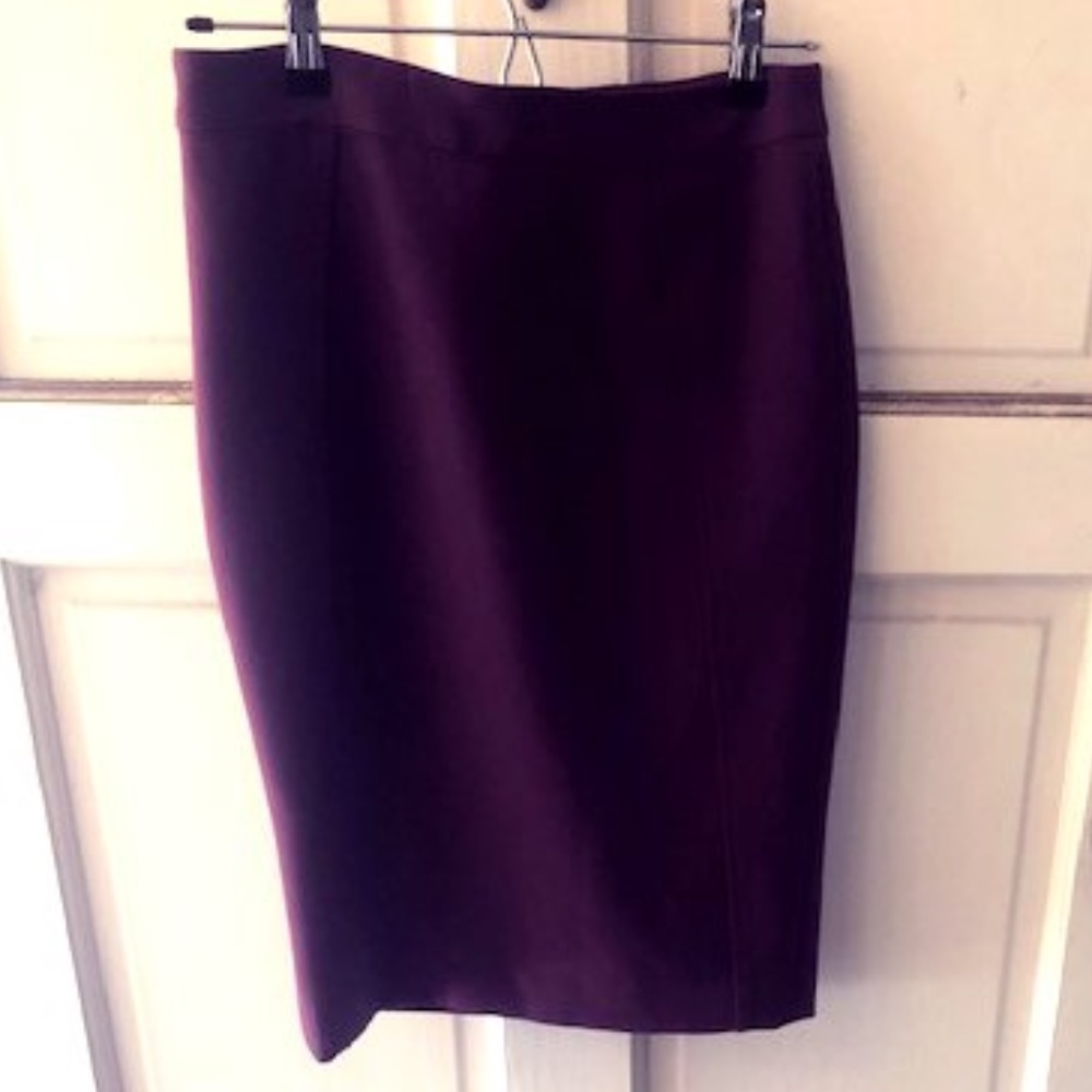 Mauve Pencil Skirt